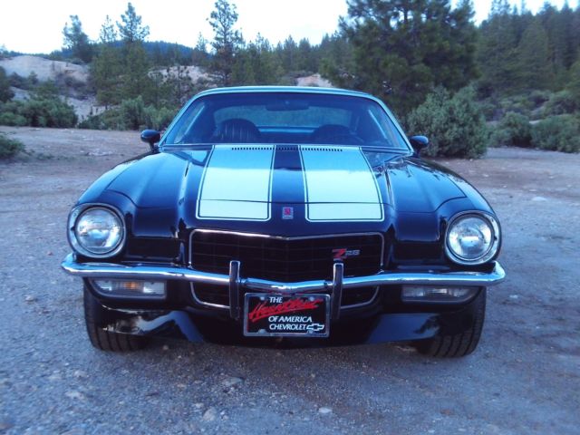 1973 camaro z28 numbers matching lt1 350 muncie m22 4speed 373 posi ca car