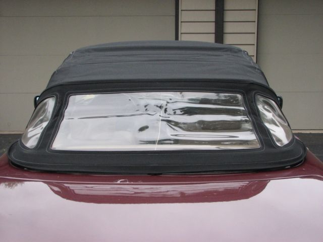 88 mercedes benz 560sl* two tops convertible* rare kinder back seat* no reserve
