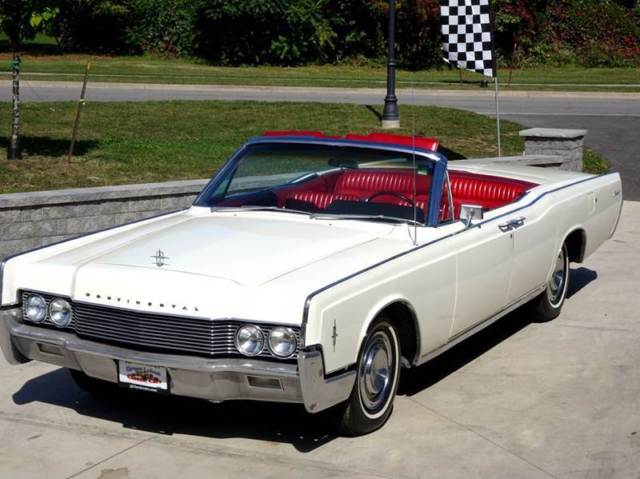 1966 lincoln continental retractable top suicide door convertible low reserve