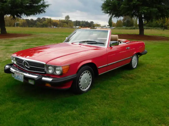 1988 mercedes-benz 560sl convertible 2-door 5.6l 094255 amazing car