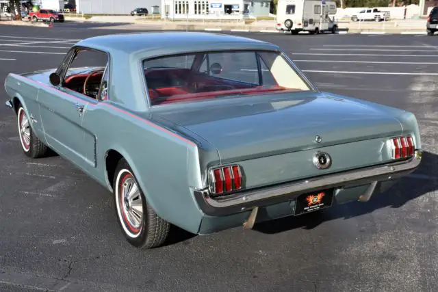 1965 ford mustang deluxe - simple & fun classic! 0 silver smoke gray poly. coupe