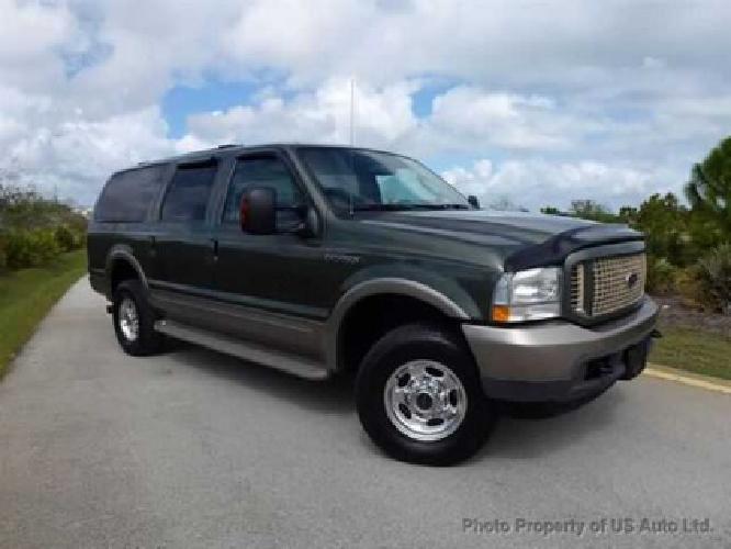 used 2004 ford excursion eddie bauer edition 4x4 suv, 170,764 miles in deerfield beach, fl