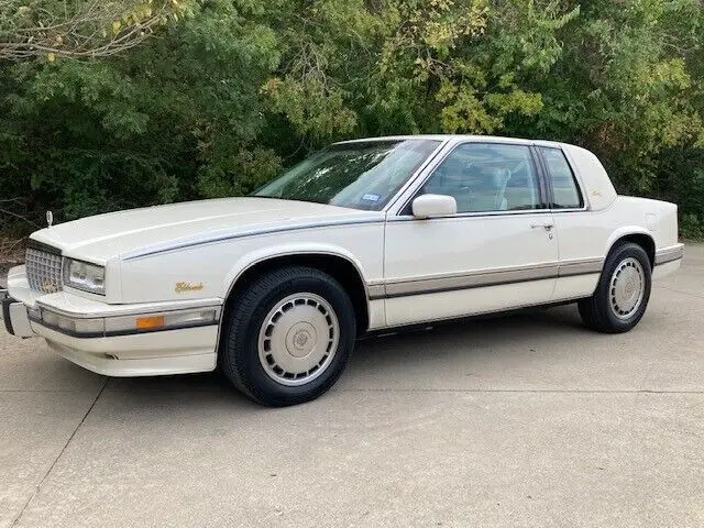 1991 eldorado biarritz in triple white! special order! drive anywhere!