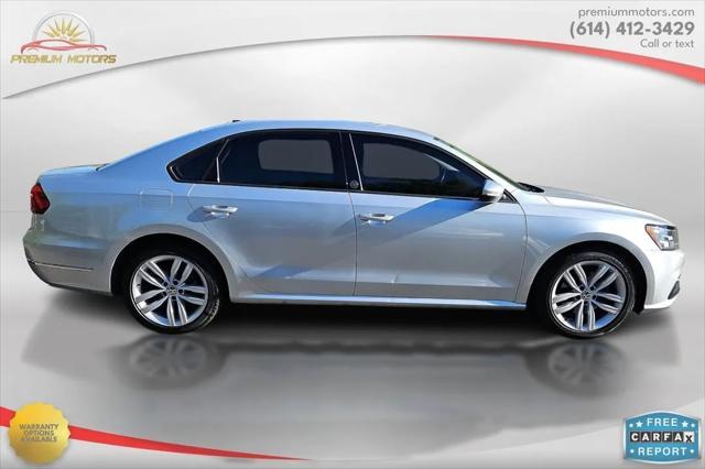 2019 volkswagen passat 2.0t wolfsburg edition