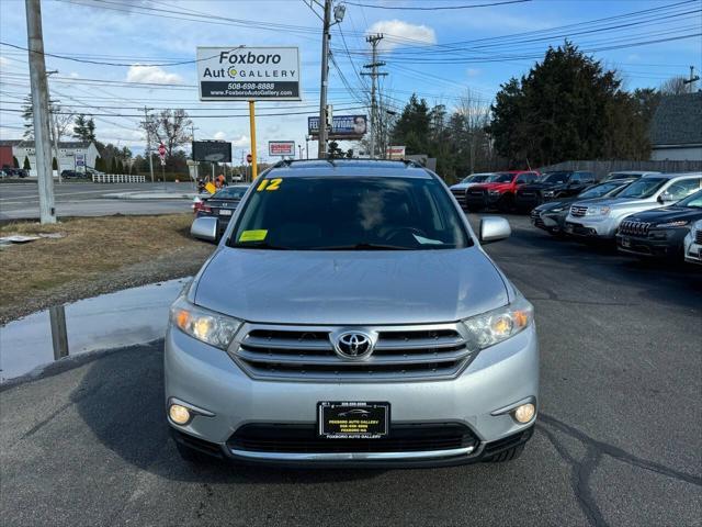 2012 toyota highlander se