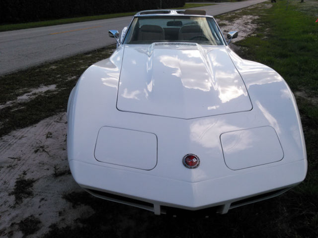 1974 chevy corvette t-top 350 automatic one owner pwr windows cold ac gr8 color!