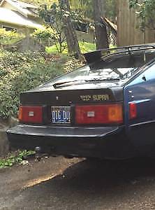1983 blue toyota supra - one owner, clean title, runs great!