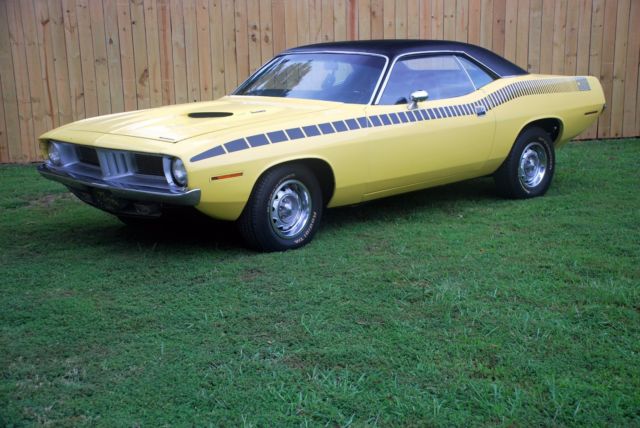 1972 plymouth barracuda big block 4 speed