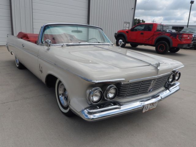 1963 chrysler imperial crown convertible. 1 of 531 ever produced 431 v8 ac pw