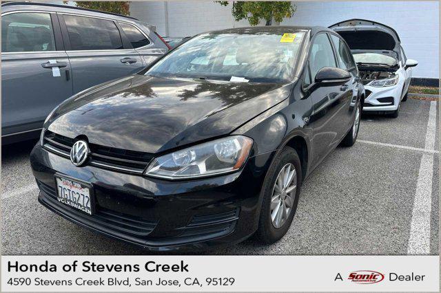2015 volkswagen golf auto tsi s w/sunroof