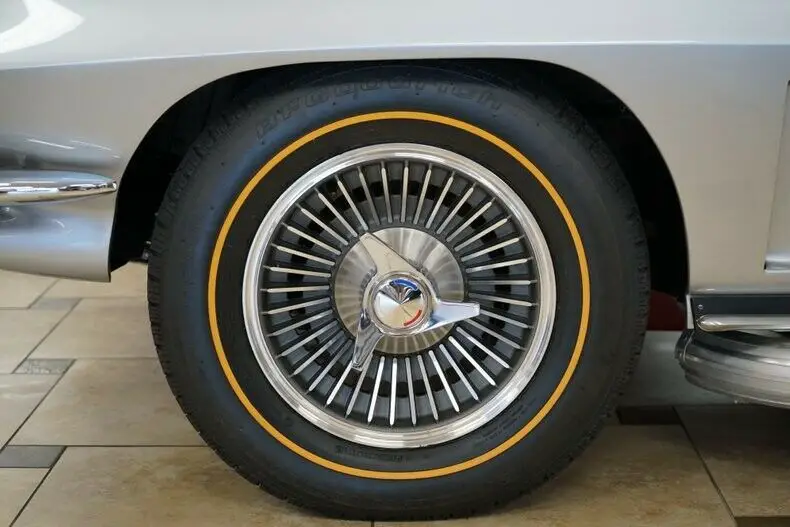1966 chevrolet corvette 427 9999 miles silver pearl