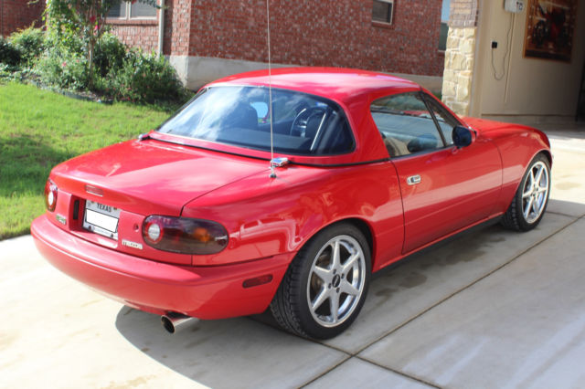 1991 mazda miata turbo 36k miles hardtop