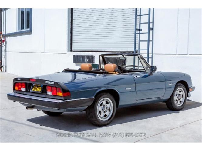 1986 alfa romeo 2000 spider veloce in beverly hills, california