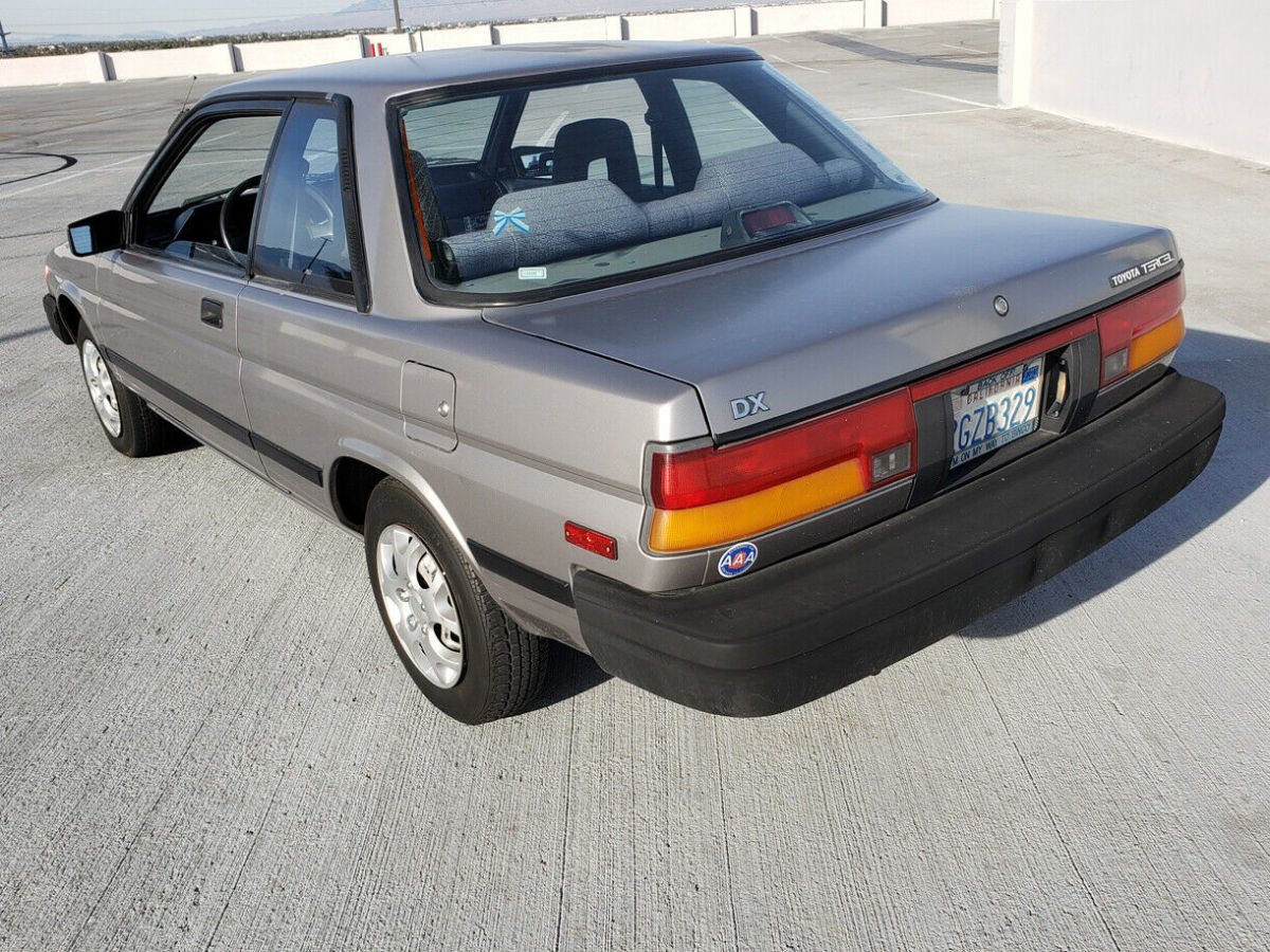classic 1988 toyota tercel dx two door! rust-free california car! clean carfax!