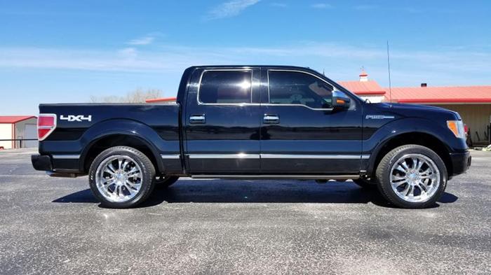 used 2009 ford f150 4x4 supercrew platinum marlow, ok 73055 for sale in marlow, oklahoma