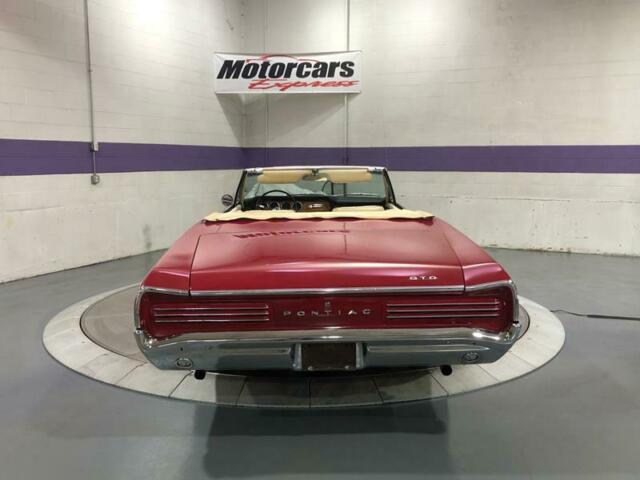 1966 pontiac gto convert. 27,663 miles unspecified convertible 4 speed manual