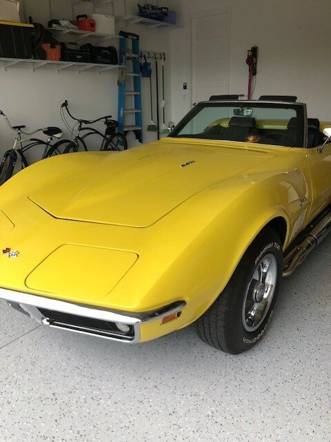 1969 chevrolet corvette convertible
