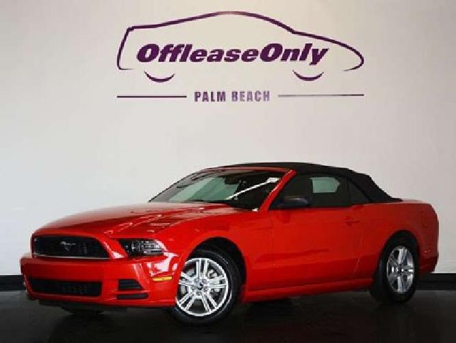 2013 ford mustang v6 convertible in lake worth, fl