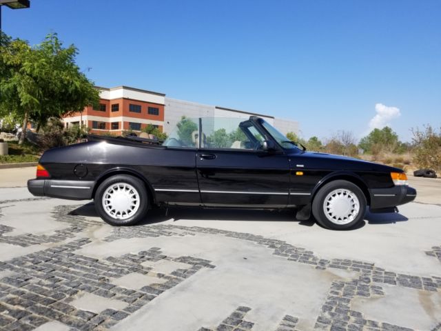 1991 saab 900 turbo convertible manual trans