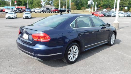 2012 Volkswagen Passat (North America and China)