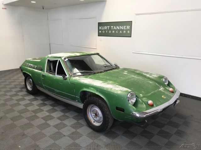 1974 lotus europa twin cam special. 5-speed. project car needing restoration