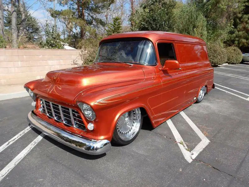 1956 chevrolet chevy van custom 100k build free shipping!!!!