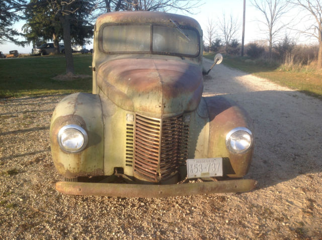 1941 ihc international harvester pickup 1/2 ton k1 shortbox unmolested original