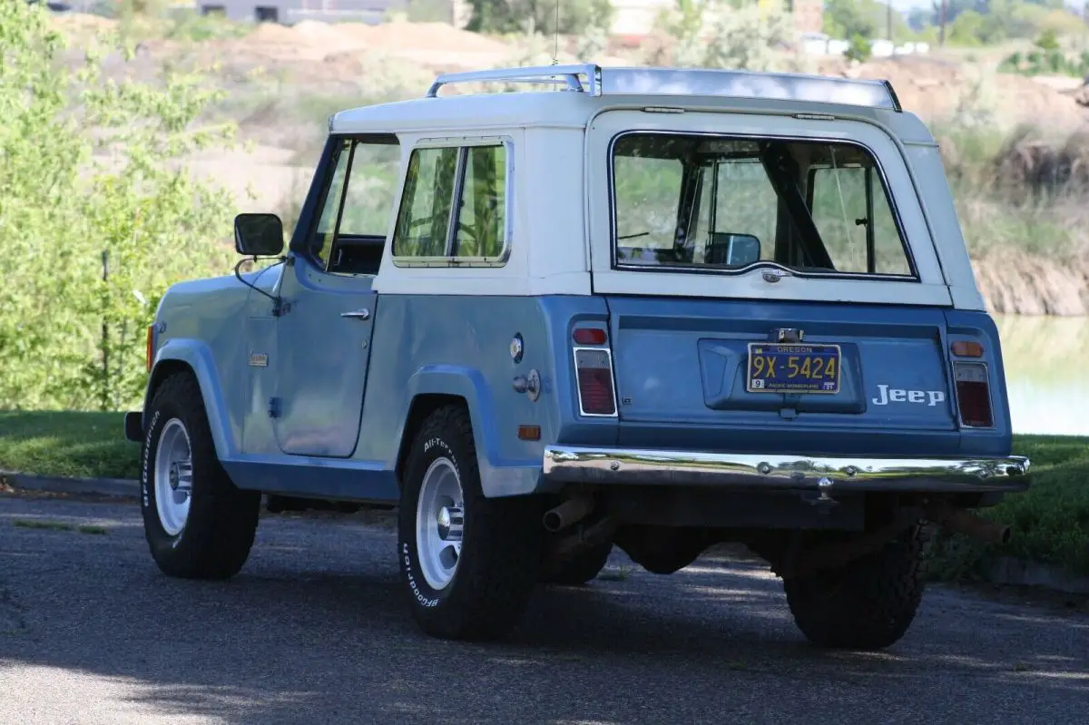 73 "bull nose" jeep commando unrestored and very nice!!