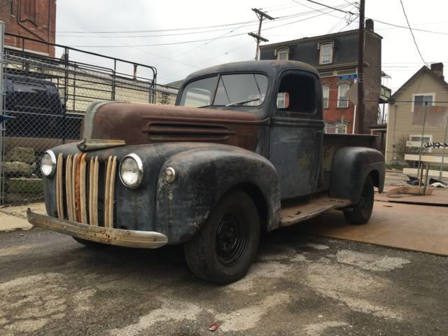 1947 ford f1 f100 patina shop truck sbc rat rod