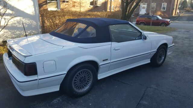 1987 asc mustang mclaren 7,800 miles