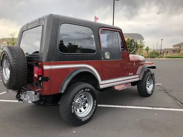 1985 cj-7 laredo 1 owner family from new mexico rot free sheet metal