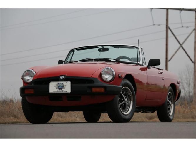 1977 mg mgb in stratford, wisconsin