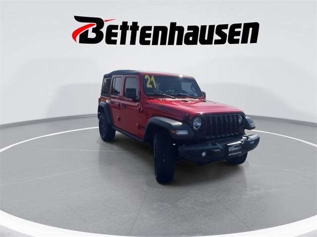 2021 jeep wrangler unlimited sport