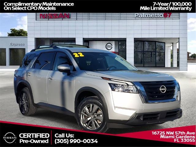 2022 nissan pathfinder sv
