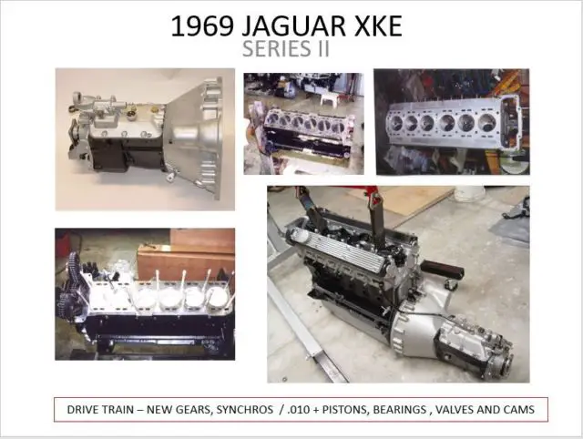 1969 jaguar xke 800 miles since complete re-build