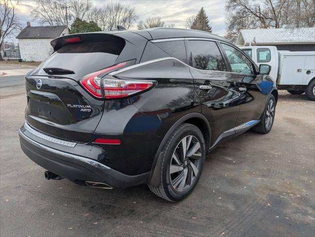 2018 nissan murano platinum