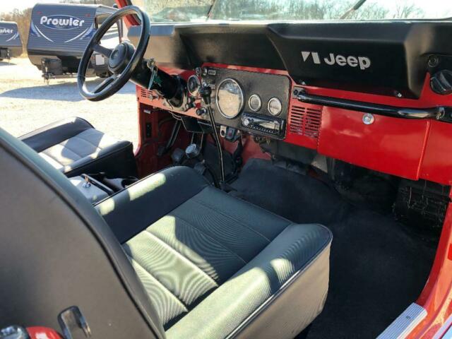 no reserve 1980 jeep cj7 4wd 360ci 4spd