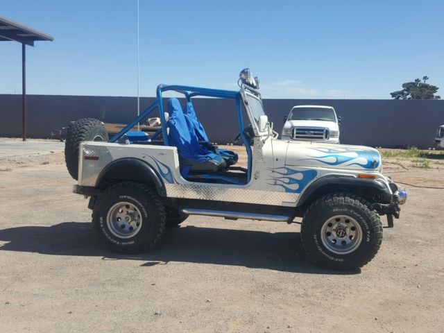 1980 jeep cj7 awesome 4x4 4 speed 350 v8 fuel injected $4500 no reserve