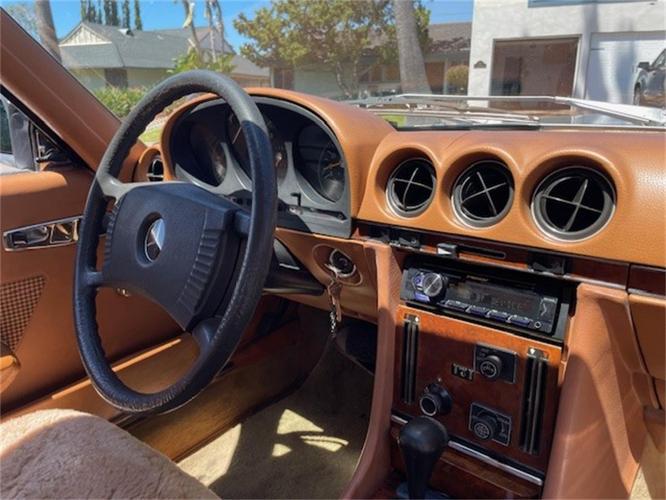 1978 mercedes-benz 350 in orange, california