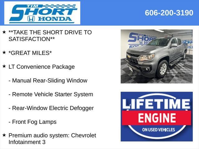 2022 chevrolet colorado lt