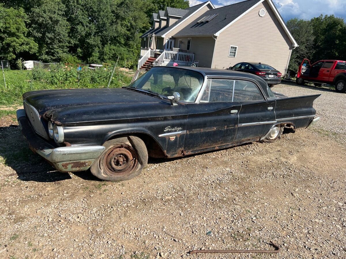 1963 chrysler saratoga sedan black rwd automatic