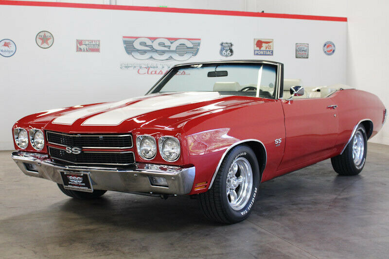 1970 chevrolet chevelle 95473 miles cranberry red convertible