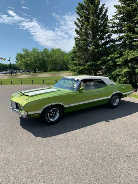 1971 442 w-30 oldsmobile convertible