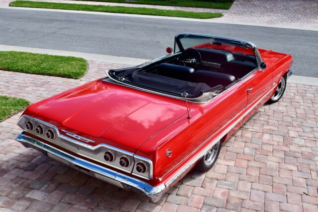 1963 chevrolet impala coupe convertible restmod