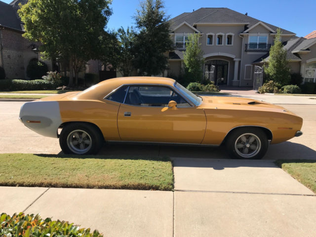 1970 plymouth 'cuda 4 speed with govier decoding and original broadcast sheet