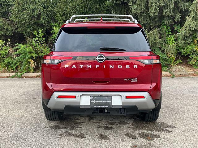 2022 nissan pathfinder platinum 4wd