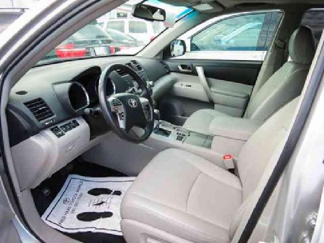 2012 toyota highlander back up cam leather sunroof power seat one owner in spring, tx
