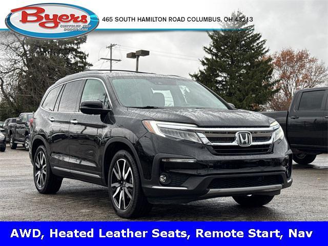 2021 honda pilot awd elite