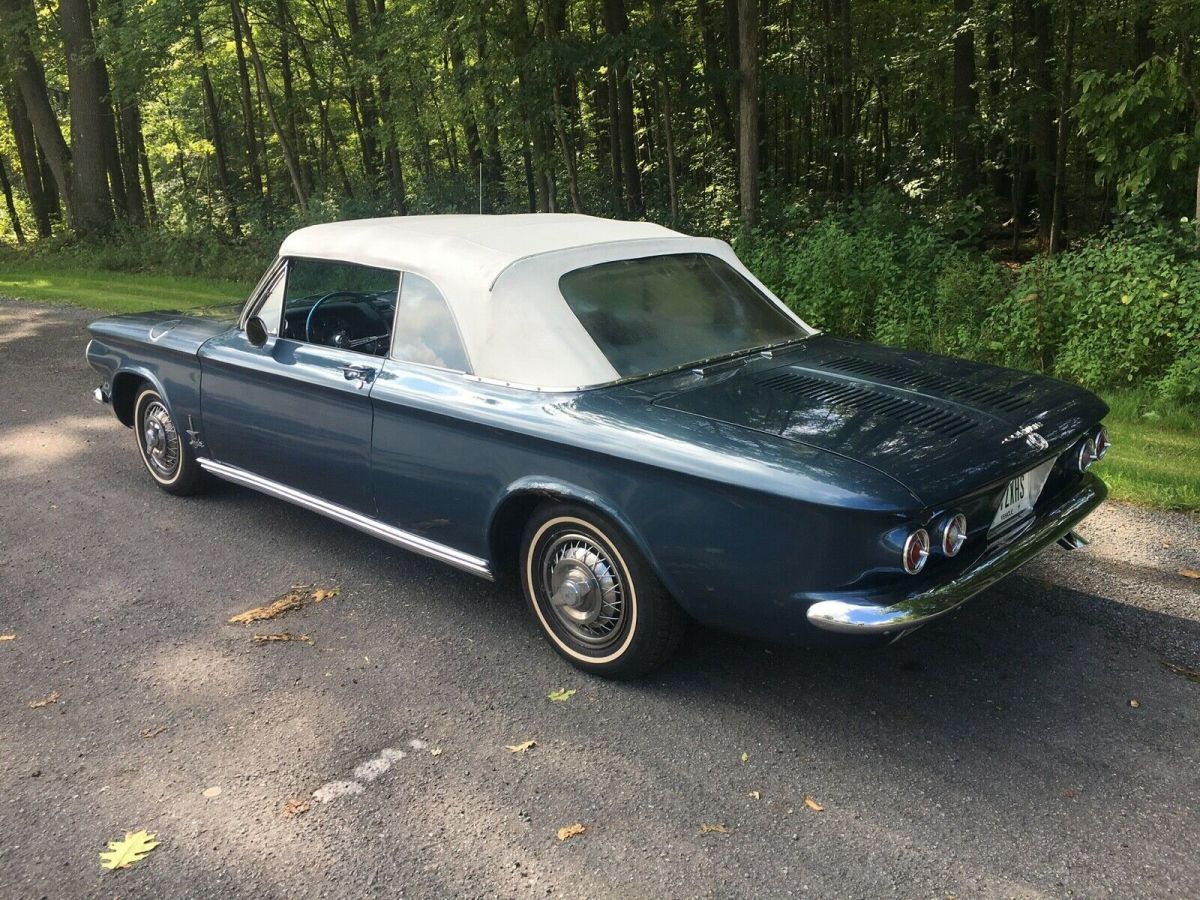1963 chevrolet corvair monza spyder turbo convertible 4 speed