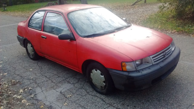 1991 toyota tercel used 1.5l manual coupe